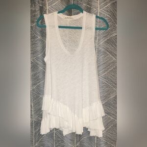 We The Free People Women's White Top XS